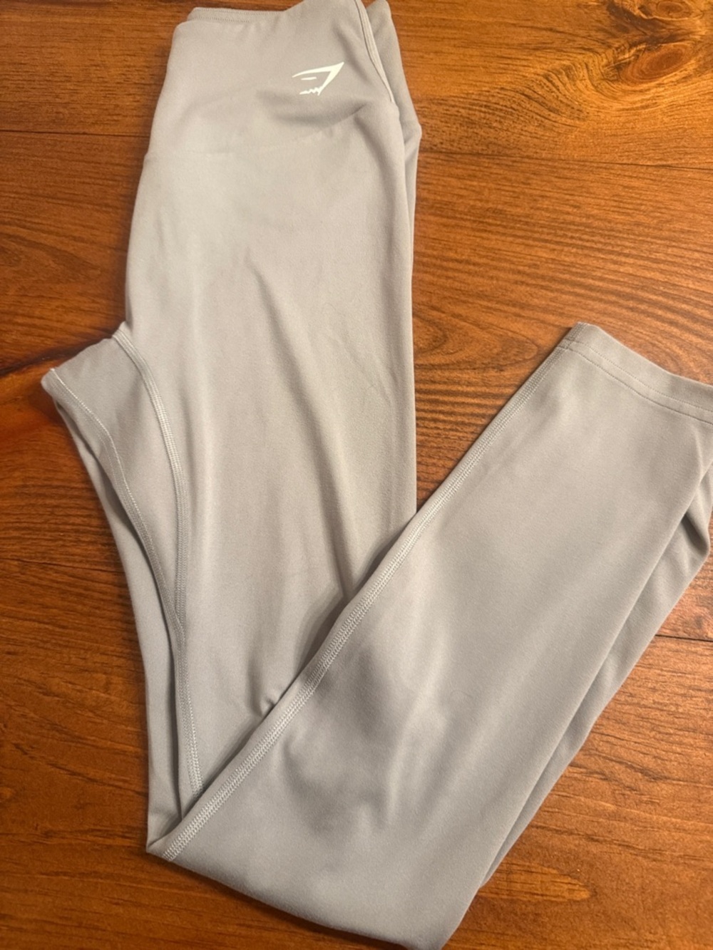 Gymshark Pale Gray Seamless Performance Leggings